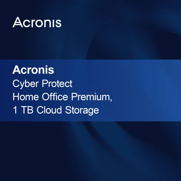 Acronis Cyber Protect Home Office Premium, 1 TB pilvitallennustila