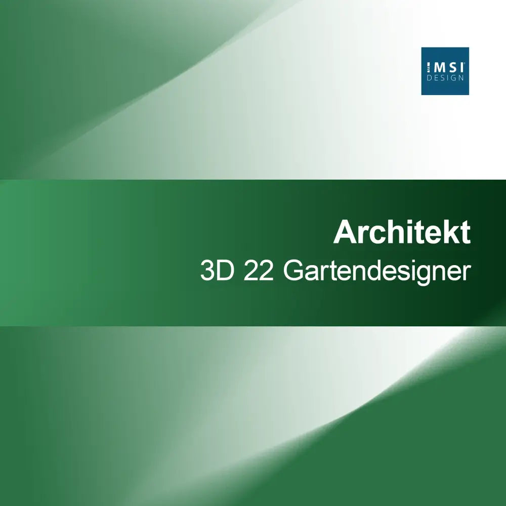 Architekt 3D 22 Puutarhasuunnittelija