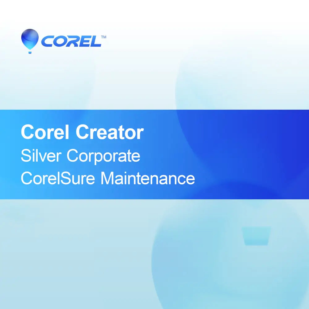 Corel Creator Silver Corporate CorelSure -ylläpito