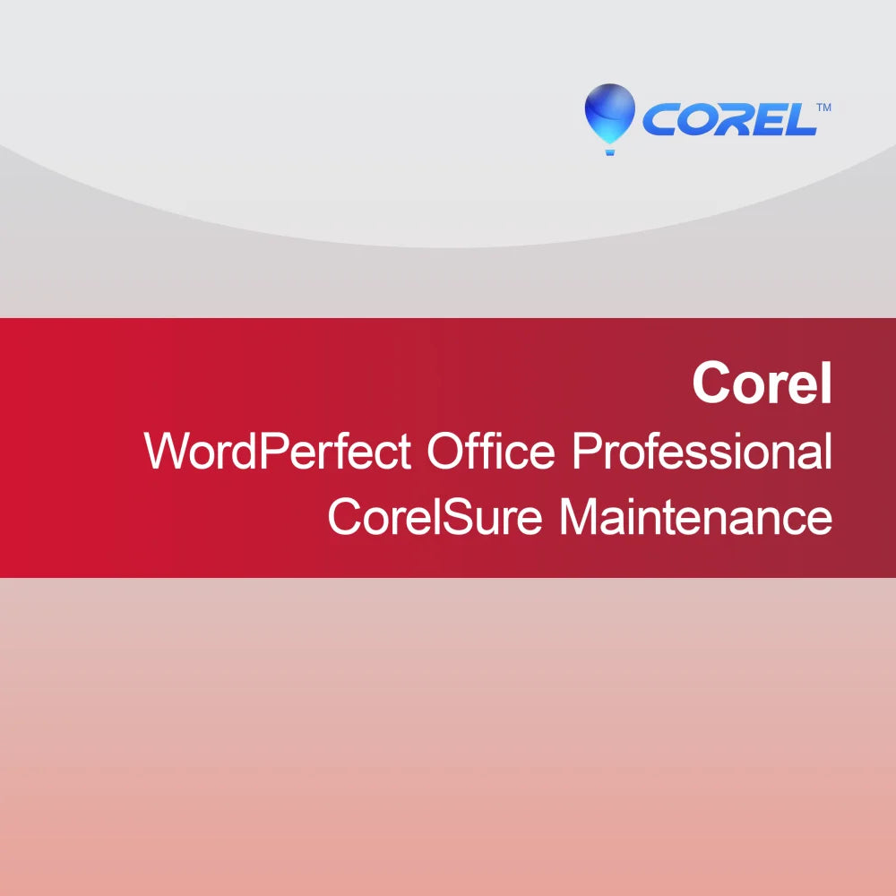 Corel WordPerfect Office Professional CorelSure -ylläpito