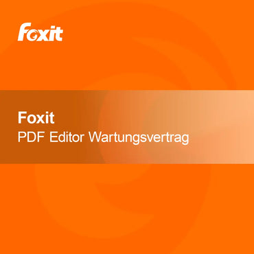 Foxit PDF Editor + Huoltosopimus