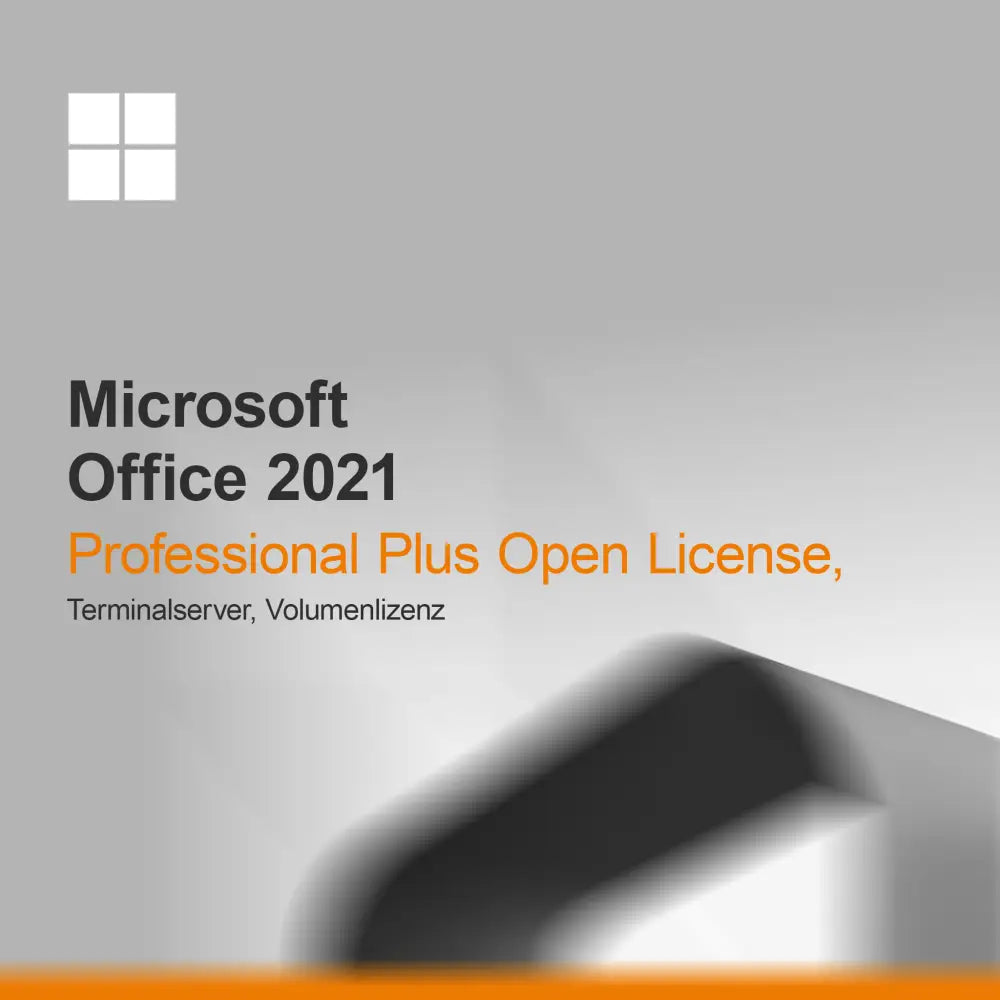 Microsoft Office 2021 Professional Plus Open License, Terminalpalvelin, Volyymilisenssi