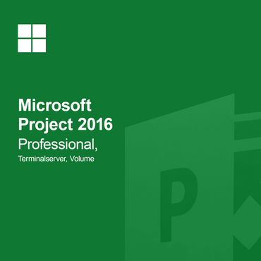 Microsoft Project 2016 Professional, Terminalpalvelin, Volyymi