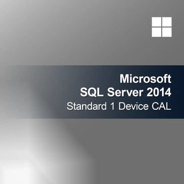 Microsoft SQL Server 2014 Standard 1 laitteen CAL