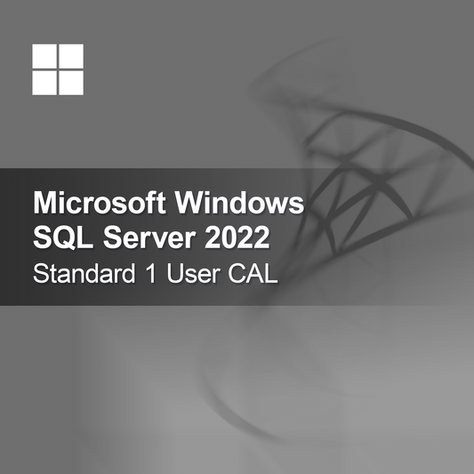 Microsoft SQL Server 2022 Standard 1 käyttäjän CAL