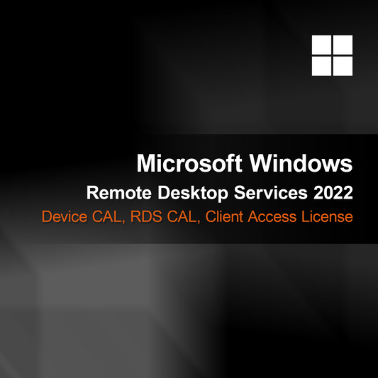 Microsoft Windows Remote Desktop Services 2022, laite-CAL, RDS CAL, asiakaslisenssi