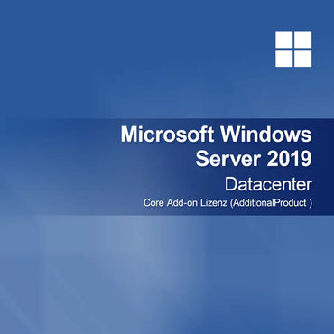 Microsoft Windows Server 2019 Datacenter - Core Add-on -lisenssi (AdditionalProduct )