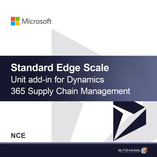 Standardi Edge Scale Unit -lisäosa Dynamics 365 Supply Chain Managementille (NCE)