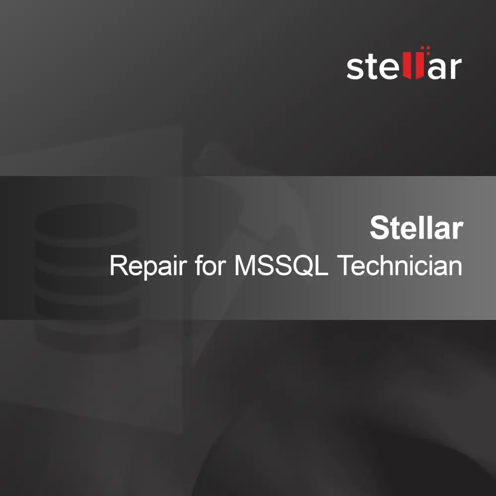 Stellar Repair for MSSQL -teknikko