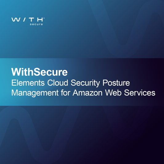 WithSecure Elements -pilvipalvelun turvallisuuden hallinta Amazon Web Servicesille