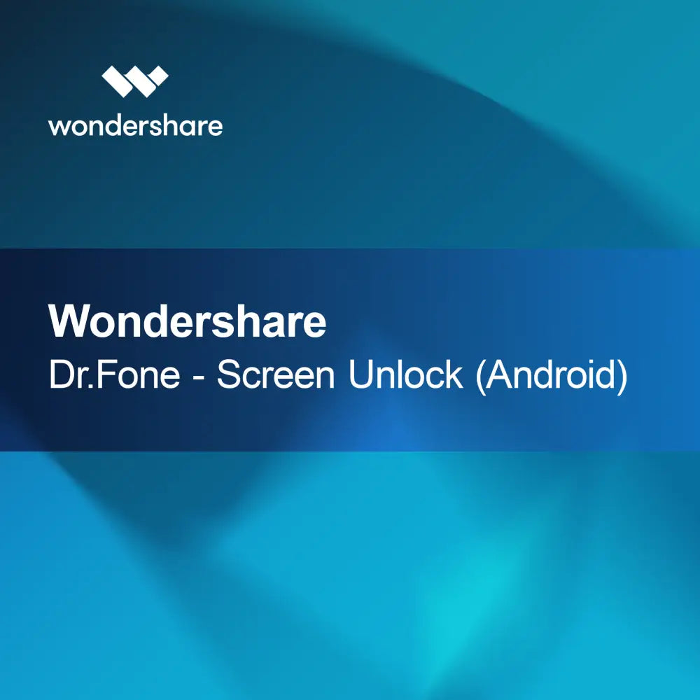 Wondershare Dr.Fone - Näytön lukituksen avaus (Android)