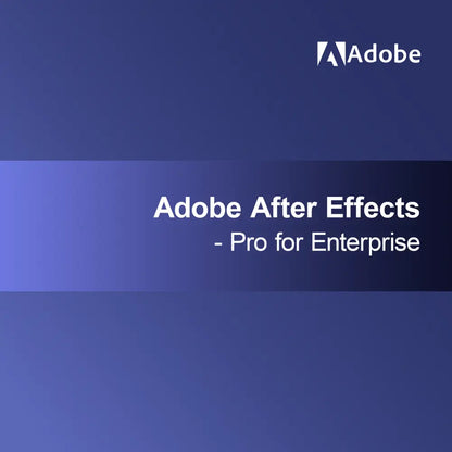 Adobe After Effects – Pro yrityksille