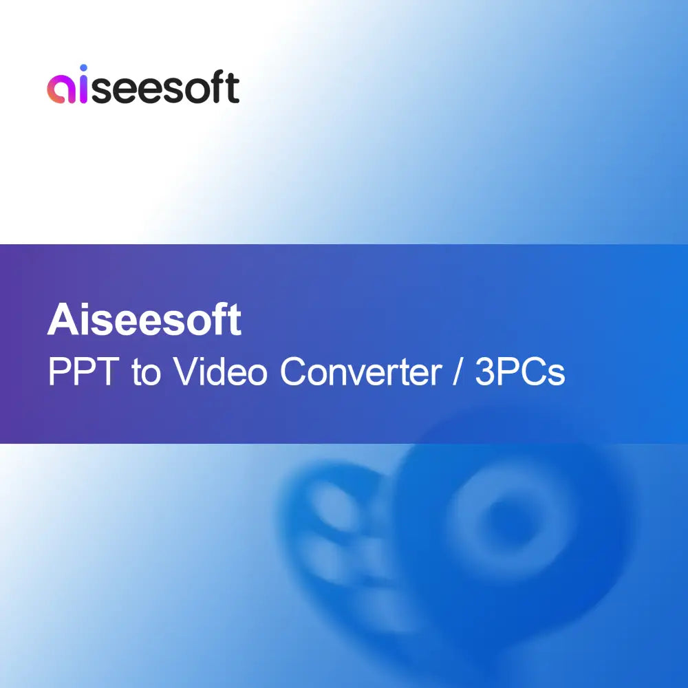 Aiseesoft PPT videomuuntimeksi / 3 tietokonetta