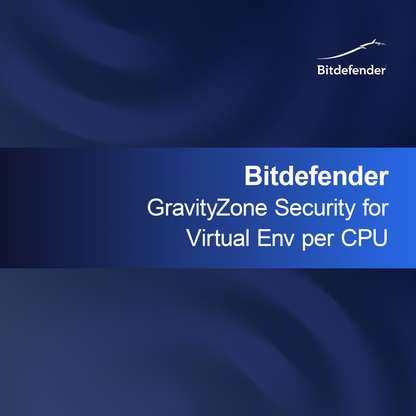 Bitdefender GravityZone -turva virtuaaliympäristöille per CPU