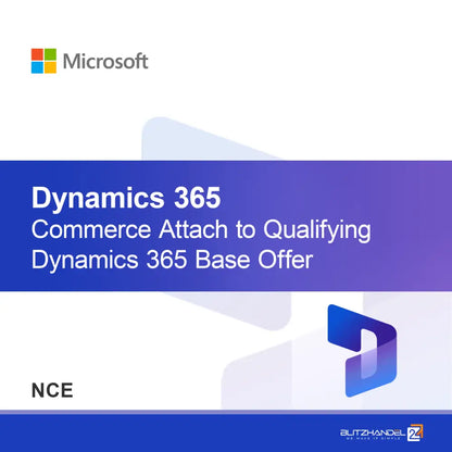 Dynamics 365 Commerce Liitä kelpaavaan Dynamics 365 Perustarjoukseen (NCE)