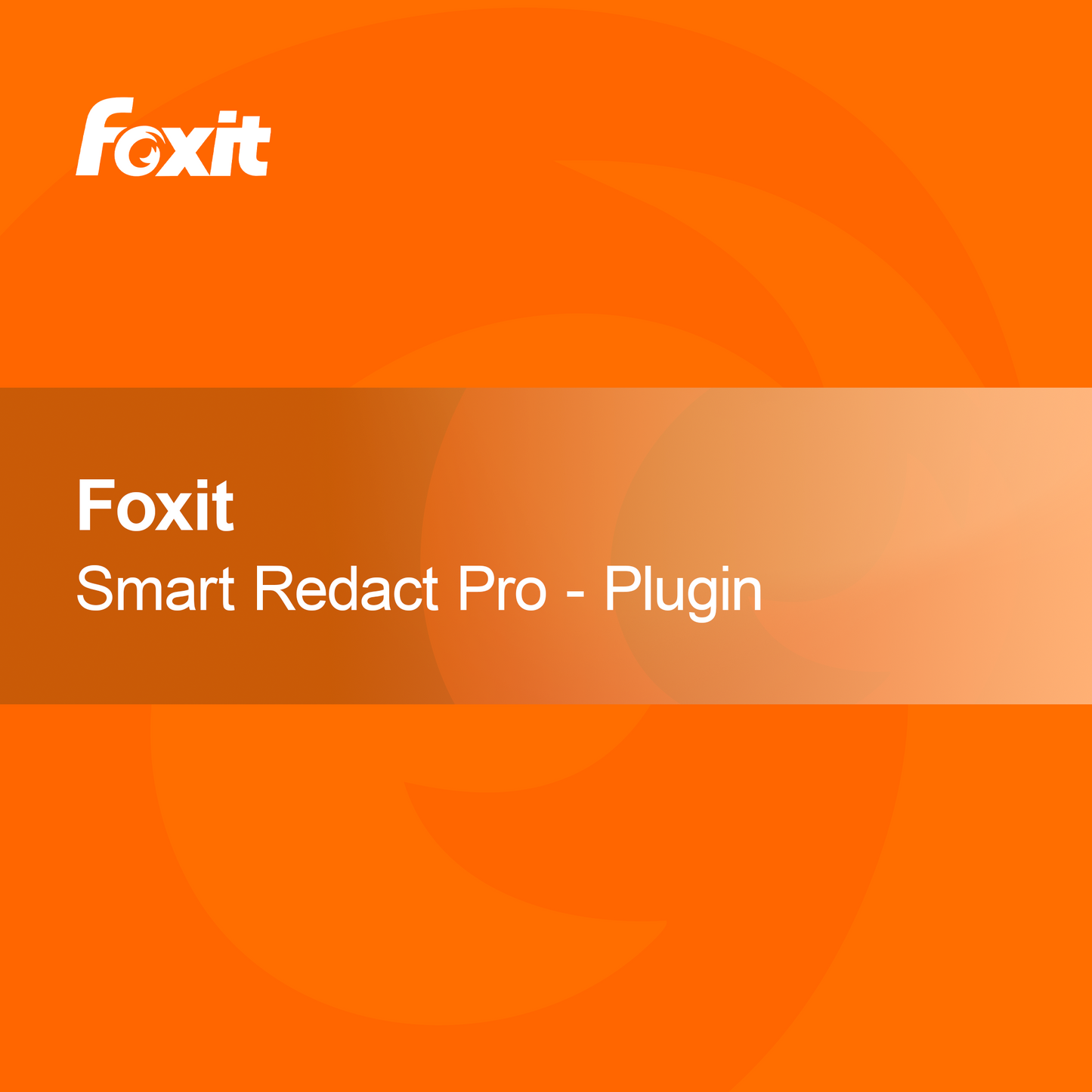 Foxit Smart Redact Pro - Laajennus
