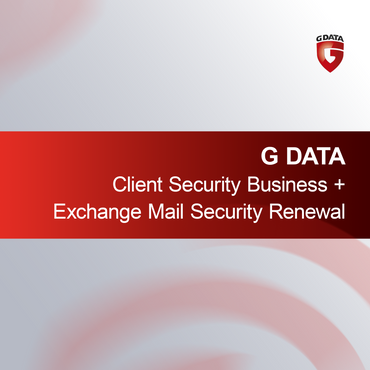 G DATA Client Security Business + Exchange Mail Security Uusinta