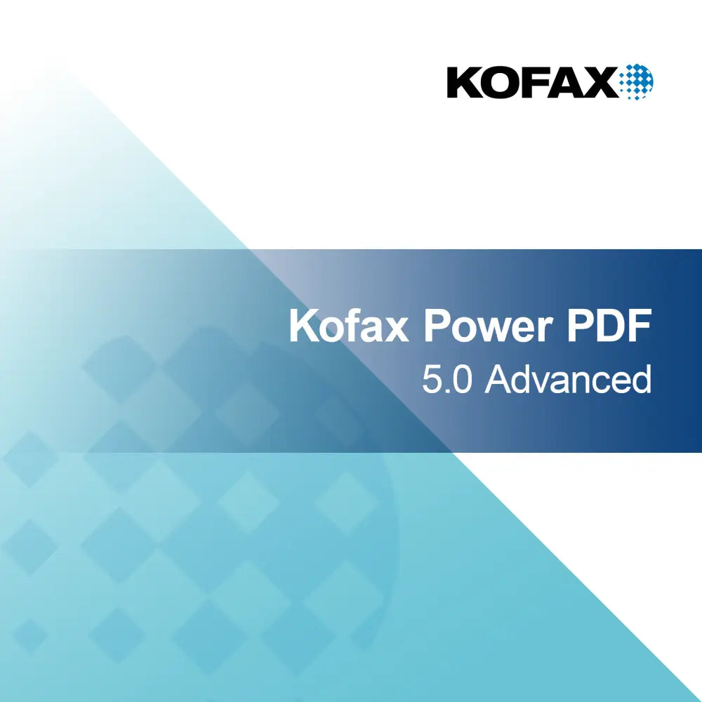 Kofax Power PDF 5.0 Edistynyt