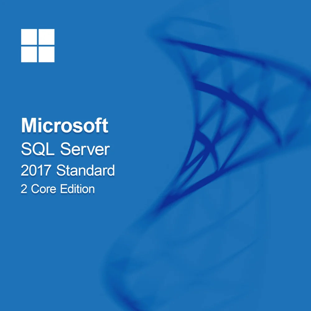 Microsoft SQL Server 2017 Standard, 2 Core -versio