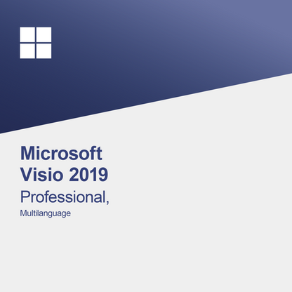 Microsoft Visio 2019 Professional, monikielinen