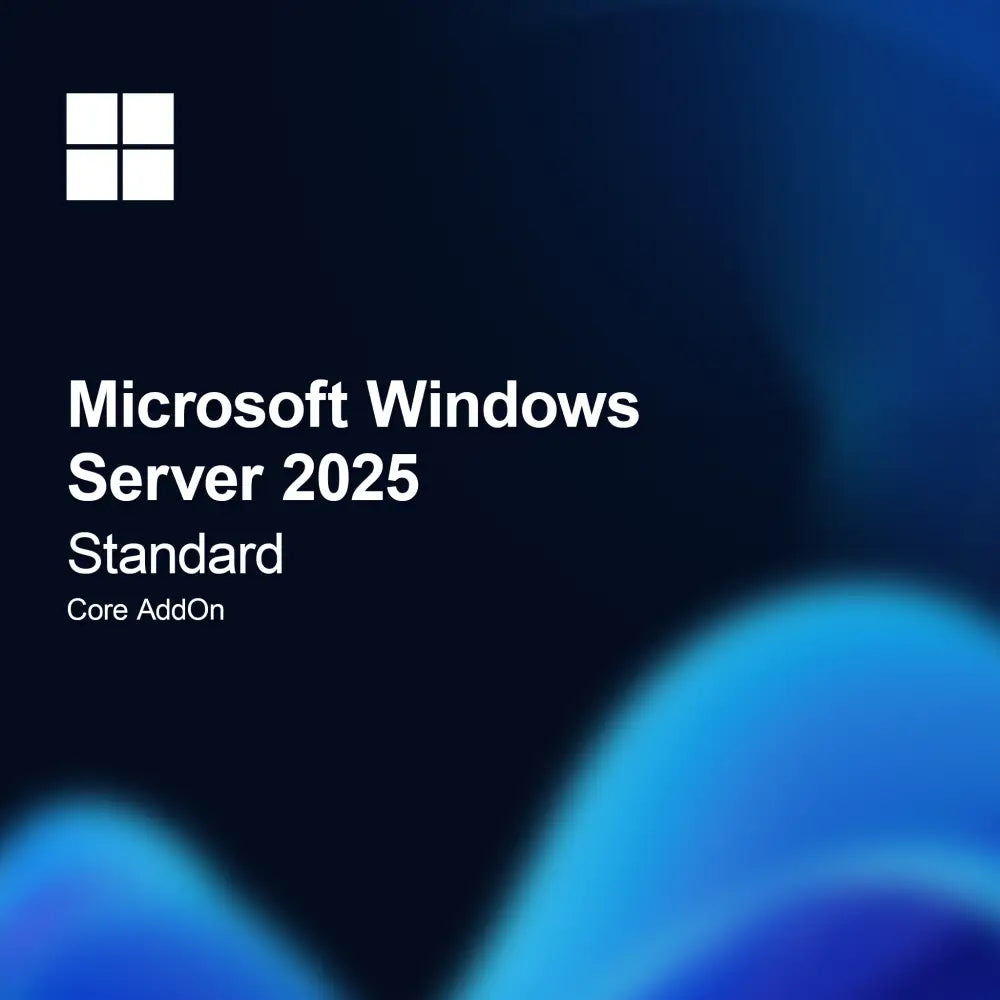 Microsoft Windows Server 2025 Standard Core -lisäosa
