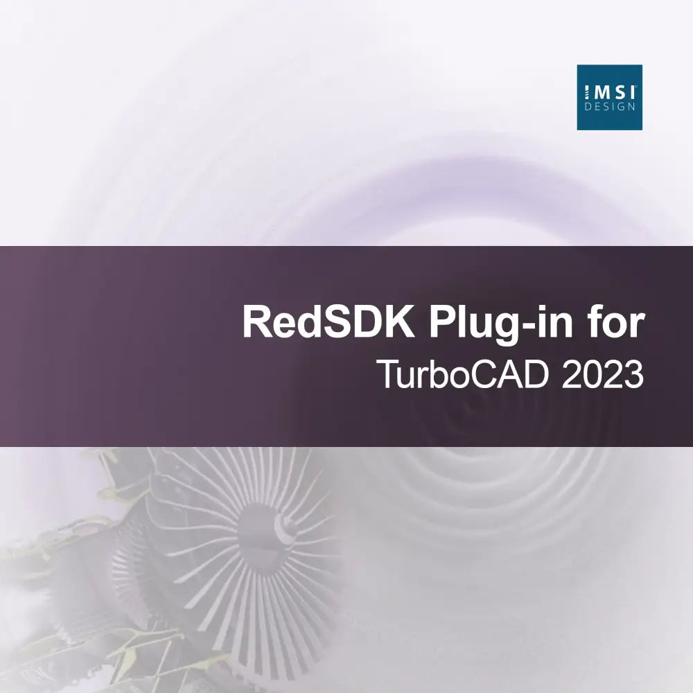 RedSDK-laajennus TurboCAD 2023:lle
