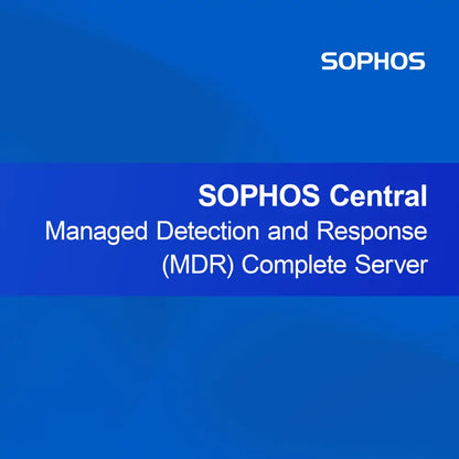 SOPHOS Central Hallinnoitu Havaitseminen ja Vastaus (MDR) Täydellinen Palvelin