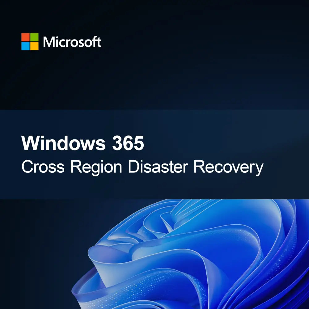 Windows 365 Ristialueen katastrofipalautus