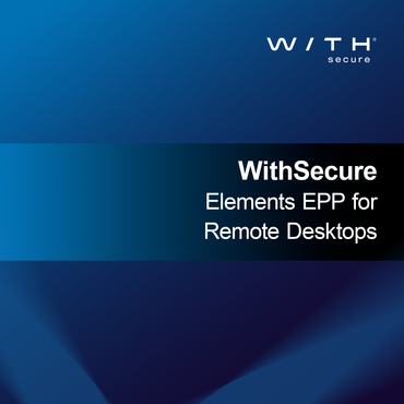 WithSecure Elements EPP etätyöpöydille
