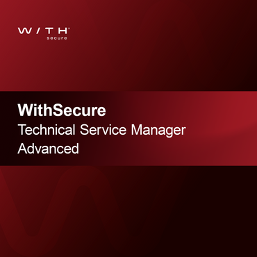 WithSecure Technical Service Manager Advanced