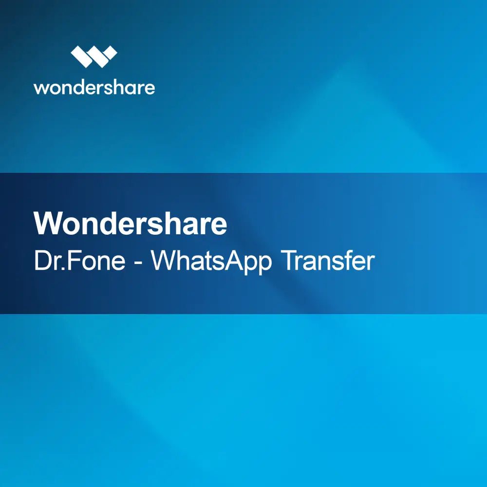 Wondershare Dr.Fone - WhatsApp-siirto