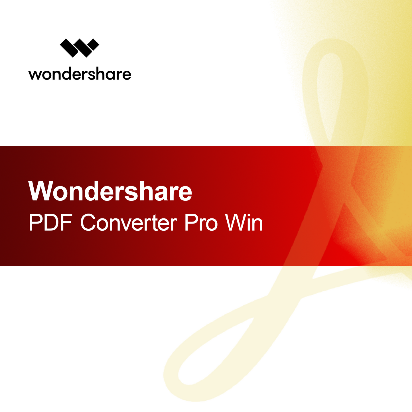 Wondershare PDF-muunnin Pro Win